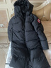 加拿大鵝（Canada Goose）Lawrence 男士長款羽絨服戶外派克大衣大鵝羽絨服 2800M 61 黑色 M 曬單實拍圖