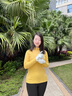 MO EYES魔眼 高爾夫手套女士真皮進口羊皮魔術(shù)貼防滑透氣雙手golf 雙手 白黑色 19 碼 曬單實拍圖