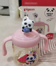 貝親（Pigeon）兒童牛奶杯1-3歲寶寶喝水喝奶PPSU直飲奶瓶雙吸管水杯 黃色330ml 曬單實(shí)拍圖