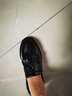 馬?。―R.MARTENS）Adrian英倫男女早秋舒適一腳蹬光面皮黑色樂福皮鞋 黑色 尺碼偏小建議買大一碼 38 曬單實(shí)拍圖