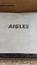 AIGLE艾高全拉鏈抓絨衣POLARTEC戶(hù)外保暖鎖溫連帽女 黑色 BE651 40 (170/92A) 曬單實(shí)拍圖