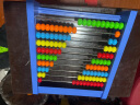 生日礼物立式数学儿童计算器算盘二年级小学生加减法启蒙早教玩具珠算架3-6岁六一儿童节礼物 实拍图