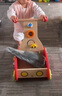 Hape手推車玩具 木質(zhì)音樂學(xué)步車男女小孩寶寶嬰幼兒童禮物 新奇學(xué)步車1-3Y 曬單實拍圖