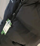 左西男童羽絨馬甲外穿保暖2025新款兒童三防連帽背心外套 黑色 140 曬單實(shí)拍圖