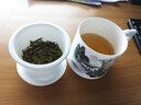 嘉蘭 陶瓷茶漏杯大號大容量茶杯帶蓋分離茶湯過濾茶葉杯子泡茶水杯 青山紅樹·同心杯500ML 曬單實拍圖