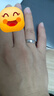 周六福（ZLF） S925銀飾戒指男女情侶款簡(jiǎn)約輕奢ins風(fēng)對戒紀念日 男戒17號 曬單實(shí)拍圖