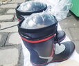 非常行（Jolly Walk）橡膠防滑耐磨雨鞋水鞋男款中筒雨靴膠鞋釣魚防水筒靴套鞋JW219  紅灰 45 曬單實(shí)拍圖
