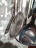 杰凯诺（Jekero）漏勺 不锈钢漏勺厨具过滤网油炸笊篱 油格 捞面捞饺子勺 木柄漏勺 实拍图