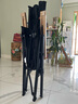 黑鹿（BLACKDEER）適意高靠背躺椅 戶(hù)外露營(yíng)三擋可調節扶手折疊午睡床便攜釣椅子 適意  高靠背可調節躺椅  炫黑 曬單實(shí)拍圖