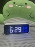 琪特鬧鐘學(xué)生專用起床神器智能2025新款數(shù)字多功能電子鐘叫醒時鐘掛鐘 米白色-炫光升級版 長方形 曬單實拍圖