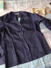 檀赫刷手服工裝夾克冬季手術(shù)室洗手服醫(yī)生服加厚護(hù)士服長(zhǎng)袖外套巡回服 藏青 M 曬單實(shí)拍圖