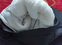 蒙羊王棉褲男100%羊毛填充保暖褲東北零下加厚五層羊毛褲中老年高腰護膝 深灰-加厚 3XL 曬單實(shí)拍圖
