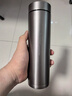 TILIVING(鈦立維)純鈦保溫杯男女士便攜式水杯大容量泡茶杯子七夕禮物生日 純鈦商務款500ml(禮盒款) 曬單實拍圖