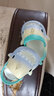 LATE TIME彩虹鯊魚(yú)兒童拖鞋夏男童女童可愛(ài)卡通防滑嬰幼兒小童鯊魚(yú)洞洞鞋夏 藍黃綠 內長(cháng)13cm 【腳長(cháng)12.5CM】 曬單實(shí)拍圖