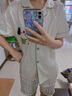 TULX睡衣女夏天冰絲涼感短袖短褲套裝甜美卡通夏季春秋款女士家居服 SSM-626【37】 Y【冰雪絲優(yōu)質(zhì)】 M 75-100斤 曬單實(shí)拍圖
