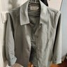 經(jīng)典故事（JANE STORY）經(jīng)典故事時(shí)尚簡(jiǎn)約短款風(fēng)衣女春秋2025新款高級氣質(zhì)小個(gè)子通勤外套 J03灰綠色 L 曬單實(shí)拍圖