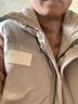 鴨鴨（YAYA）羽絨馬甲女外穿2023年冬季新款韓版立領(lǐng)休閑韓版背心羽絨服外套 淺米色 M 曬單實(shí)拍圖