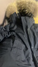 君羽戶(hù)外羽絨服女中長(cháng)800蓬白鵝絨加拿大風(fēng)格工裝大毛領(lǐng)鵝絨服C52034 黑色 L （推薦116-125斤） 曬單實(shí)拍圖