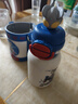 杯具熊（BEDDYBEAR）正品兒童保溫杯316不銹鋼學(xué)生吸管杯寶寶大容量雙飲杯高顏值禮物 雙飲-賽羅奧特曼（禮盒裝） 600ml 曬單實(shí)拍圖
