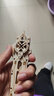 麋鹿星球男孩生日禮物csgo爪刀蝴蝶甩手刀刃木制質(zhì)積木立體拼圖拼裝刀玩具 直跳 曬單實(shí)拍圖