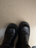 他她（TATA）烟筒靴女切尔西靴短筒加绒女靴秋冬新款GXB01DD0 黑色（绒里） 36 实拍图
