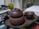 松林外 宜興紫砂蠟燭爐酒精燈溫茶爐 煮茶爐加熱溫茶溫酒器 套裝 曬單實(shí)拍圖