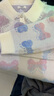 巴拉巴拉女童毛衣蝴蝶結(jié)提花針織衫秋冬內(nèi)搭 白色調(diào)00311 120 曬單實(shí)拍圖