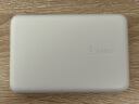 贝尔金（BELKIN）磁吸充电宝 兼容MagSafe无线充电宝 苹果专用 iPhone手机移动电源 便携快充充电宝 BPD002白 实拍图