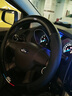 福特銳界福睿斯銳際?？怂挂聿┙鹋Ｗ砘⒚傻蠚W方向盤(pán)套真皮四季 碳纖+3D黑色+三色標+福特標+圓形 曬單實(shí)拍圖