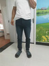 鑫羅圣保潮牌字母刺繡直筒牛仔褲男新款男裝時(shí)尚韓版潮流中腰水洗男長(zhǎng)褲子 8006-2霧霾藍(lán) 34 (2尺7) 曬單實(shí)拍圖