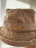 ELLE漁夫帽女遮陽(yáng)帽子大帽檐防曬帽透氣戶(hù)外旅游出行潮流麻質(zhì)翻檐卷檐時(shí)裝帽簡(jiǎn)約遮臉顯臉小亞麻帽子 米白 曬單實(shí)拍圖