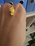 中國黃金黃金吊墜十二生肖足金項鏈蛇年本命年女生日七夕禮物送女友老婆 【辰龍】 約1g 曬單實(shí)拍圖