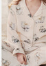 嫚熙（EMXEE）秋冬莫代爾空氣棉孕婦哺乳月子服家居服 絨茸抱抱-兩件套 L【三層空氣夾棉，柔軟防靜電】 曬單實(shí)拍圖