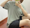安踏運(yùn)動(dòng)套裝女速干T恤短褲女士衣服休閑夏夏季薄款足球服籃球服 【運(yùn)動(dòng)百搭風(fēng)】純凈白/基礎(chǔ)黑 M /男女同款 曬單實(shí)拍圖