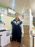 莞町莞町青少年女大童13-15歲初中生12-15歲女孩衣服秋季套裝2025年新 【兩件套】藏青毛衣+燈芯絨褲 170 cm XL碼 120-135斤 曬單實(shí)拍圖