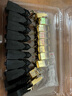 安普康（AMPCOM）萬兆超CAT6A78六七八類網(wǎng)線水晶頭 RJ45超屏蔽銅殼鍍金 1.5孔徑8P8C電腦網(wǎng)絡(luò)接頭 6/10/30個 【1.5孔燕尾夾】鍍金超六類 透明 【30個裝】水晶頭 曬單實拍圖
