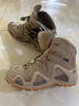 LOWA秋冬戶外鞋男女ZEPHYR GTX中幫登山鞋防水戰(zhàn)術(shù)靴L310537 Desert-沙色 6.5 曬單實(shí)拍圖
