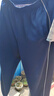 格斯嵐帝小學(xué)初中高中學(xué)生運動褲一條杠二道杠校褲校服褲子春秋冬款加絨褲 藍色一條杠（春秋款） 2XL （125-140斤） 曬單實拍圖