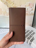 班亞奴2025新款男士錢(qián)包男款真皮牛皮超薄多卡位高檔時(shí)尚潮流長(cháng)款男皮夾 咖啡色--超薄-(頭層牛皮-防盜刷) 曬單實(shí)拍圖