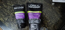 歐萊雅（LOREAL）男士洗面奶控油清痘深層清潔磨砂抗黑頭角質(zhì)氨基酸潔面乳男青少年 炭爽控油抗黑頭潔面膏150ml 曬單實拍圖