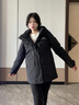 波司登【反季】極寒羽絨服鵝絨男女情侶款短款連帽加厚商場(chǎng)同款戶外外套 黑色8056 S 160/84A 體重約110-130斤 曬單實(shí)拍圖
