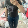 Olrain歐芮兒高腰百搭直筒闊腿牛仔褲女秋季2025新款顯瘦哈倫褲子 藍色 S 155/64A/S 曬單實(shí)拍圖