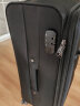 汉客万向轮行李箱旅行箱男女拉杆箱大容量商务皮箱密码箱包黑色26英寸 实拍图