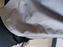 POWO長(cháng)袖襯衫男裝灰色衣服商務(wù)休閑韓版修身免燙純色青年男士襯衣秋季 灰色 39 碼（適合105-120斤） 曬單實(shí)拍圖
