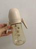 貝思卡兒兒童1-3歲PPSU防脹氣嬰兒護(hù)齒標(biāo)準(zhǔn)口徑防噴吸管感溫變色鴨嘴奶瓶 艾格白ppsu 300ml 鴨嘴+吸管組 曬單實拍圖