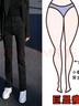 AEMAPE黑色窄版直筒牛仔褲女2025新款春秋季時尚百搭休閑褲子 MX-12-1218_黑色 27 建議【93-99斤】 曬單實拍圖