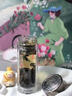 孔雀（Peacock）純鈦玻璃杯茶水分離杯子雙層玻璃鈦杯養(yǎng)生高檔水杯帶茶隔260ml 皓月銀 260ml 曬單實(shí)拍圖