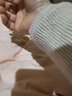 赫&旻2024新款半高領羊毛衫女秋冬內(nèi)搭毛衣一線成衣抽條修身顯瘦打底衫 原絨米 L（110-125斤） 曬單實拍圖