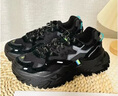 FILAFUSION斐樂(lè )潮牌女鞋硬糖鞋厚底老爹鞋女運動(dòng)鞋女 黑色-BK 40 曬單實(shí)拍圖
