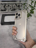 派凡【金屬邊框殼】適用iphone16promax手機(jī)殼蘋果15pro金屬無(wú)框鏤空散熱帶鏡頭框四角防摔保護(hù)套新款 原色【鏤空散熱/四角防摔/裸機(jī)手感】 iPhone 15 pro 曬單實(shí)拍圖